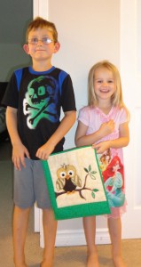 Dylan (Grade 3) and Taylor (Pre-school)